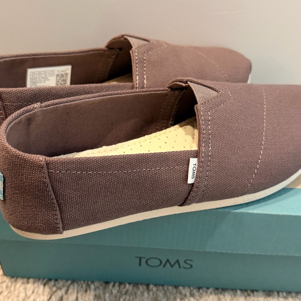 Women TOMS Ash Canvas size 5.5